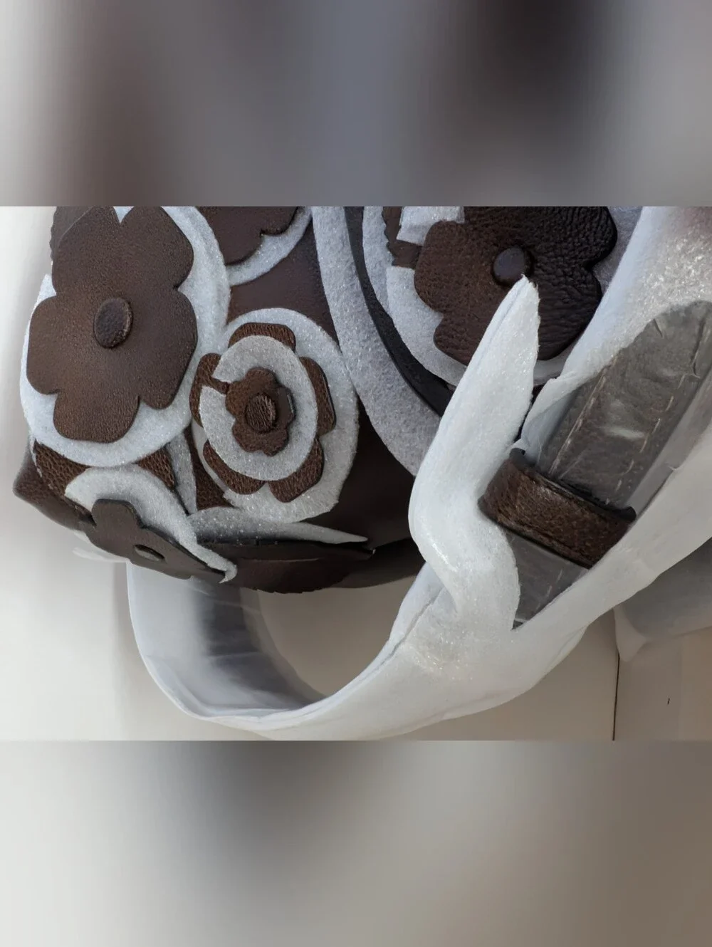 Coach Floral Appliques Emory Satchel NWT